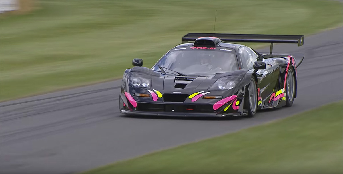 Kenny Bräck Drives the McLaren F1 GTR – The McLaren F1 Road Car